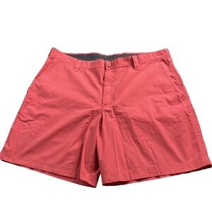 Columbia Shorts Men‎ Size 40"x8" Salmon Pink Outdoor Hike Golf Beach 100% Cotton